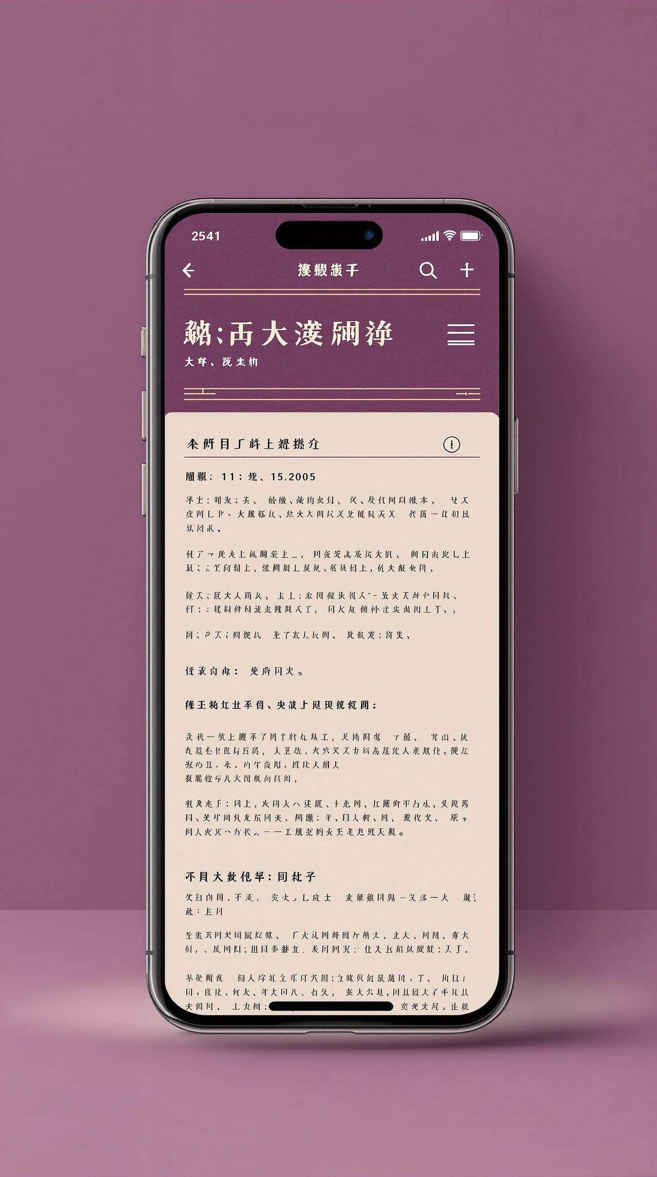片多多APP - 阅读界面 片多多APP阅读界面